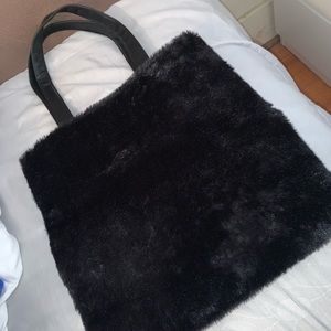 Forever 21 Faux Fur Shoulder Bag